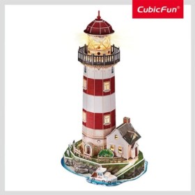 Marile Arhitecturi ale lumii Puzzle 3D cu led Far 72 piese